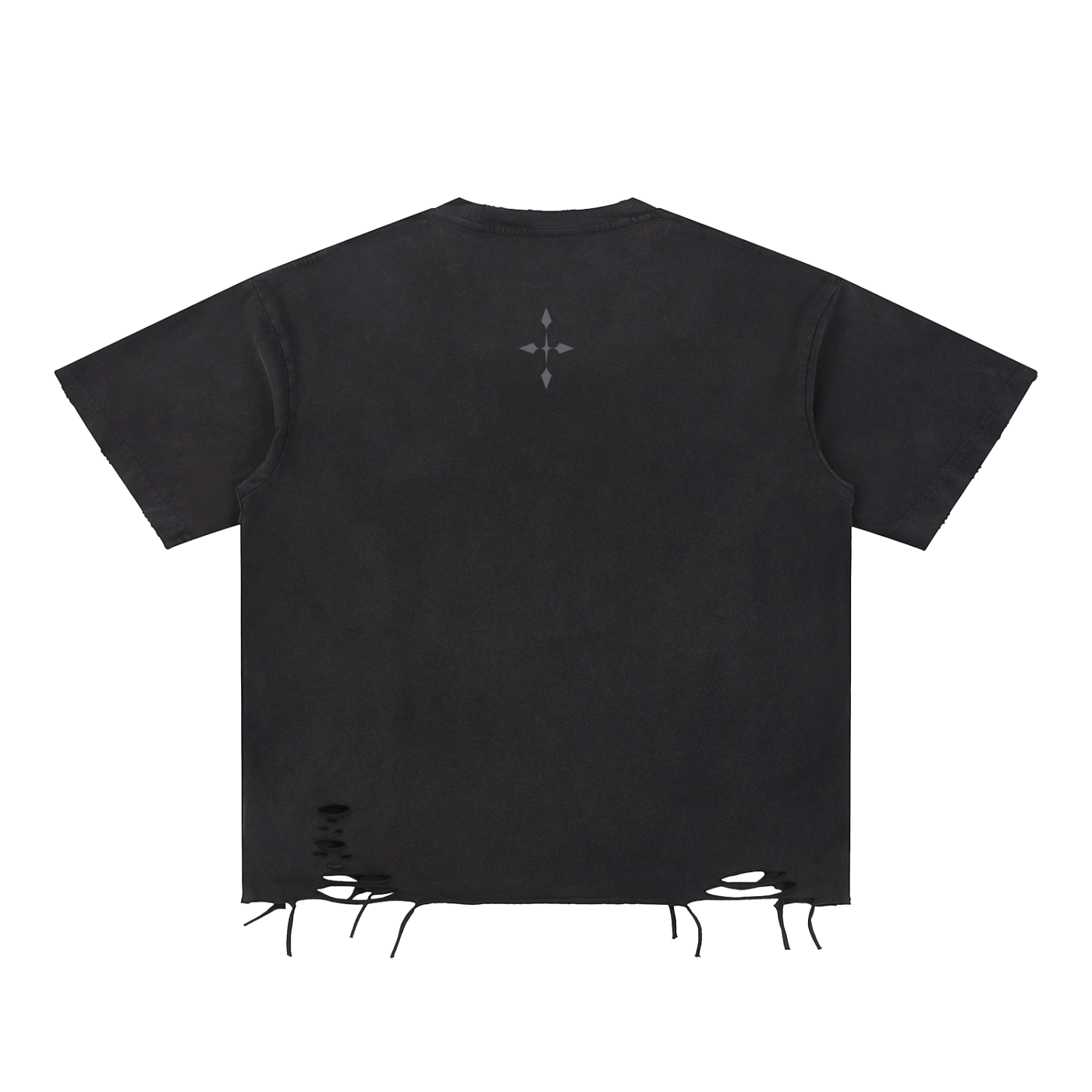 人形 Ningyou - Distressed Boxy Top