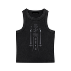 厄除 Yakuyoke - Fitted Tank Top