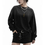 善悪 Zenaku - Damage Fade Long Sleeve