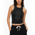 厄除 Yakuyoke - Fitted Tank Top