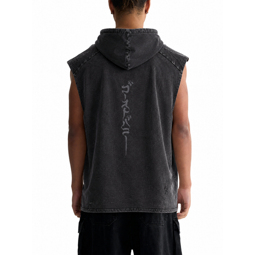 ふれふれ坊主 Fure Fure Bouzu - Hooded Tank Top