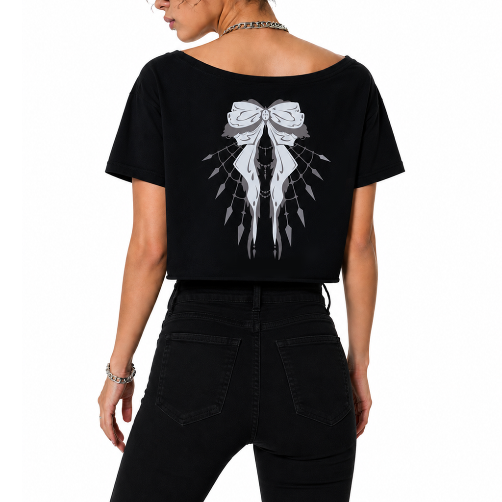 捕獲 Hokaku - Crop T-shirt