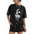 人形 Ningyou - Distressed Boxy Top
