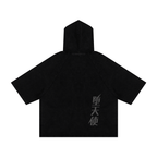 堕天使 Datenshi - Washed Hooded T-Shirt