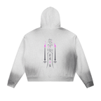 厄除 Yakuyoke - Damage Zip Hoodie