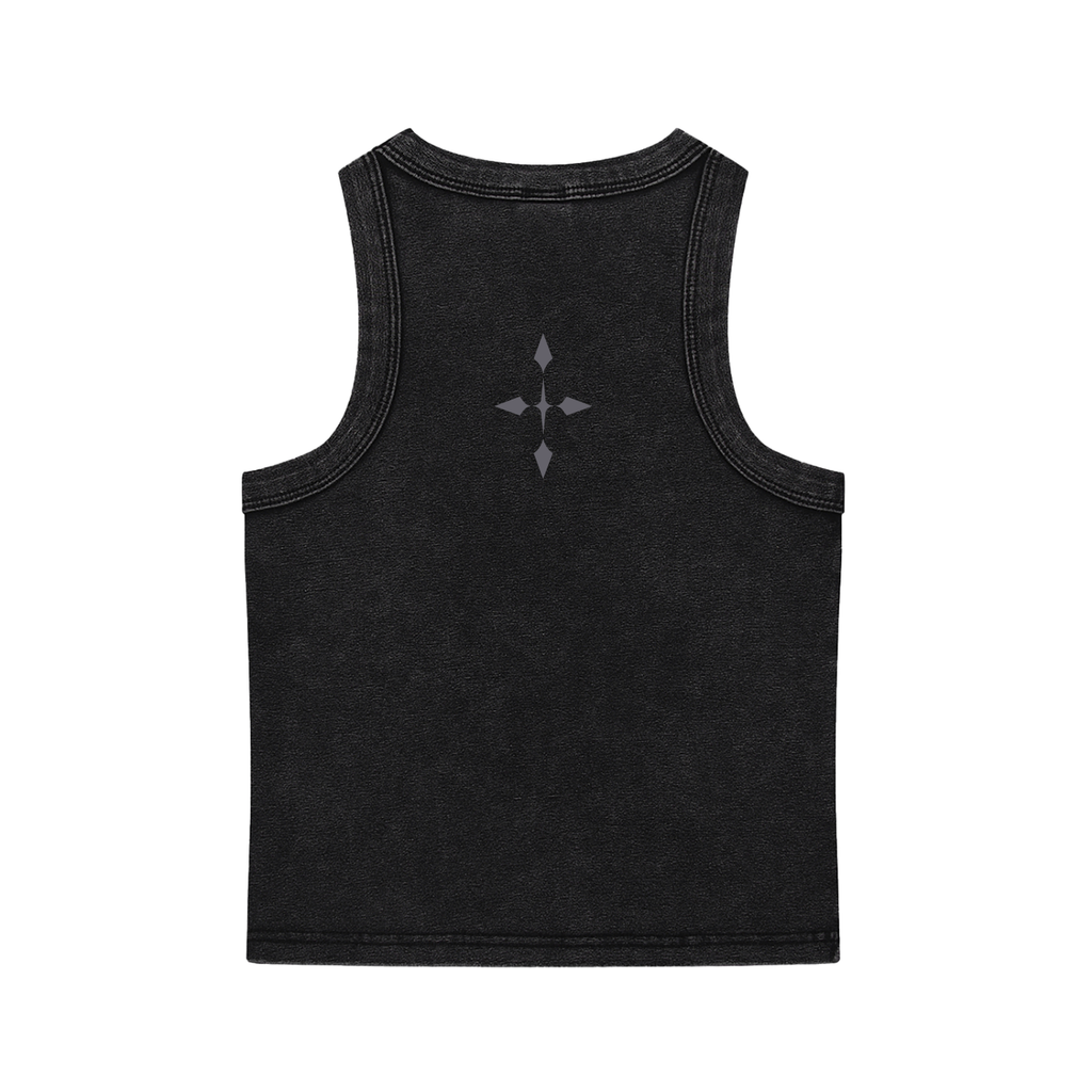 厄除 Yakuyoke - Fitted Tank Top