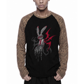 堕天使 Datenshi - Leopard Thermal Raglan