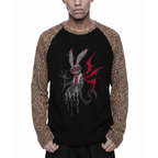 堕天使 Datenshi - Leopard Thermal Raglan