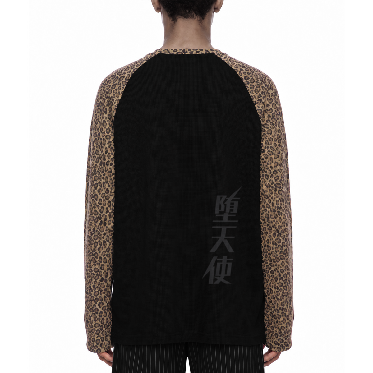 堕天使 Datenshi - Leopard Thermal Raglan