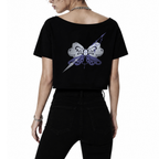 刺さる Sasaru - Off Shoulder Top