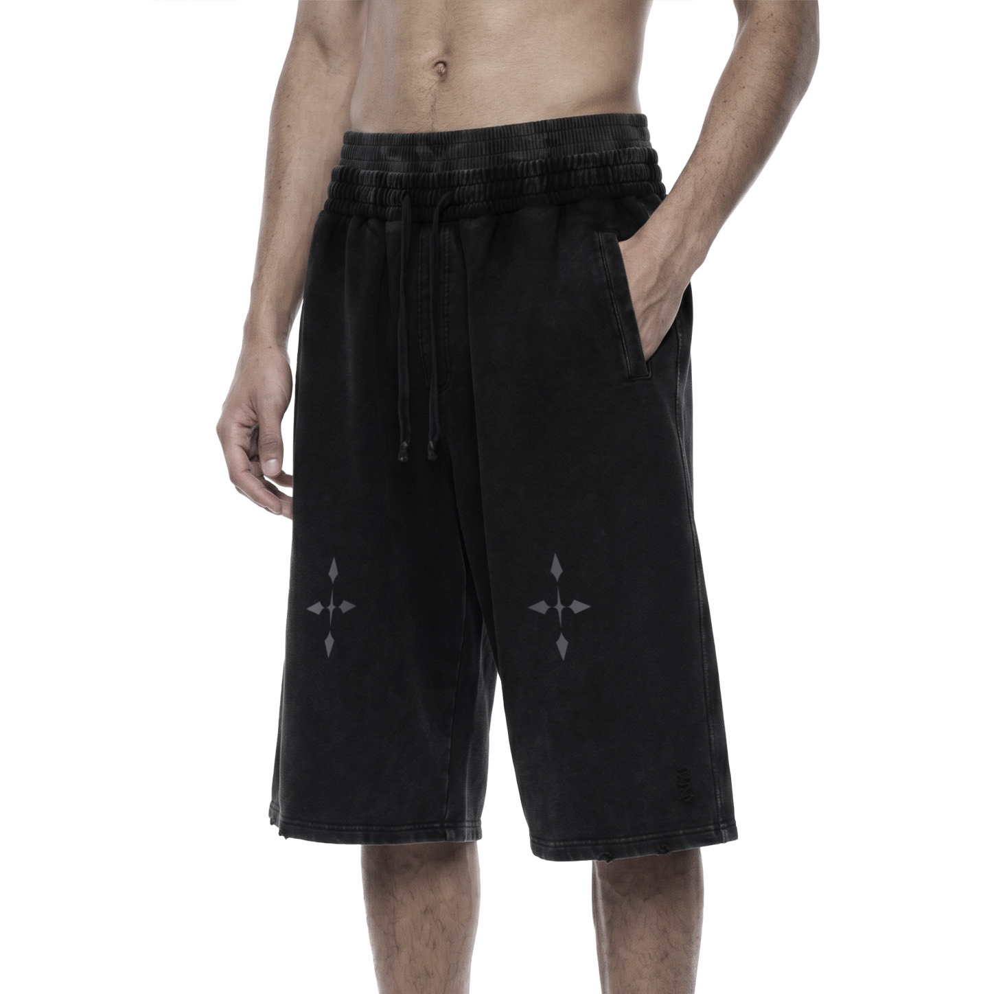 キラキラ Glimmer - Long Line Shorts