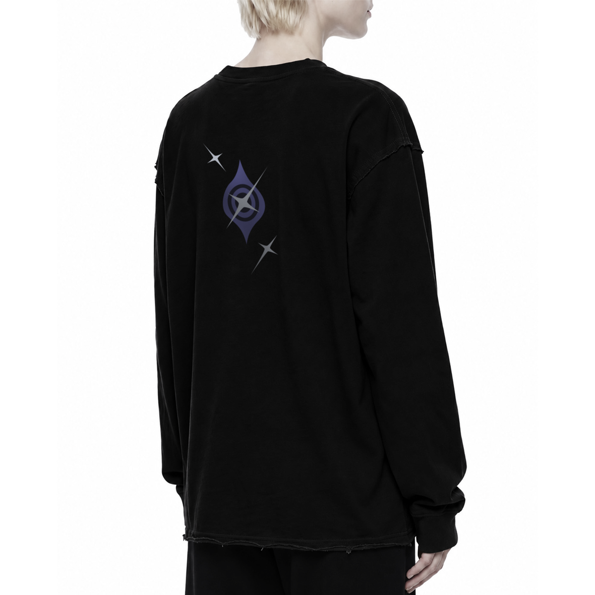 魔女 Majo - Raw-Hem Long Sleeve